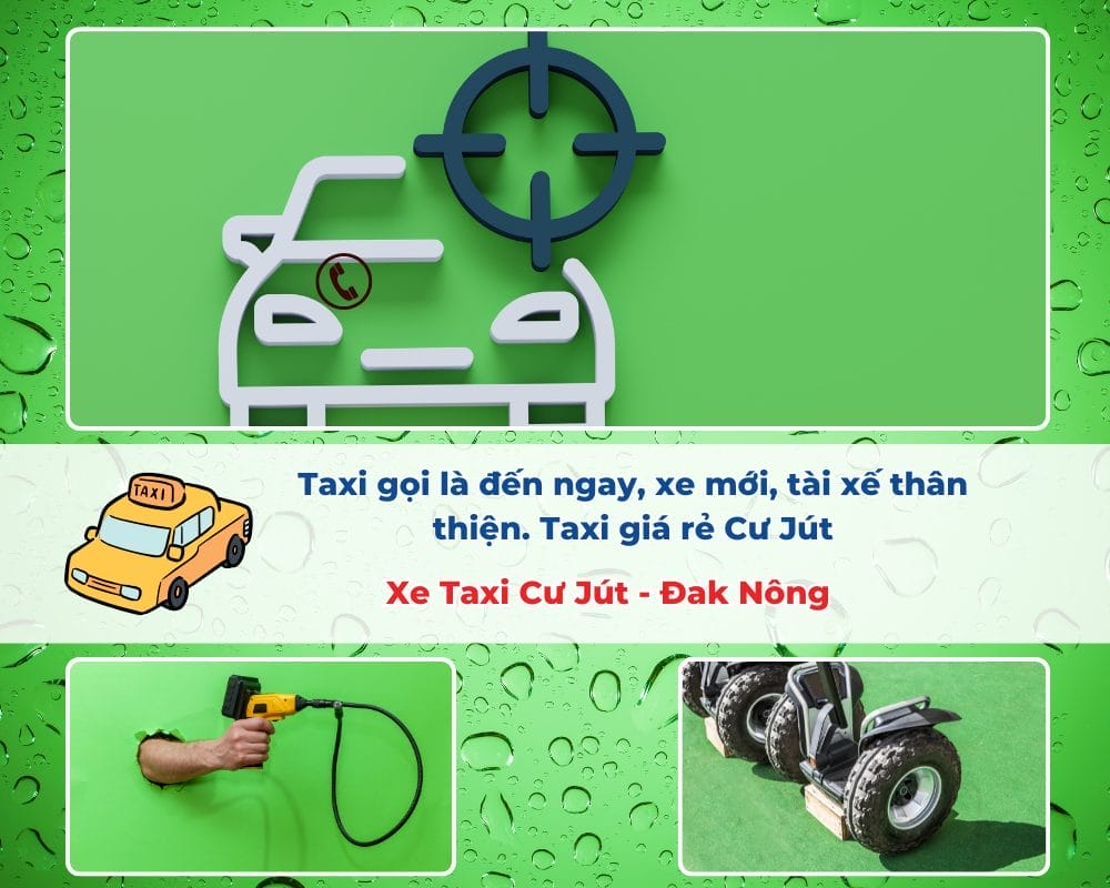 Cam kết của Taxi điện Cư Jút