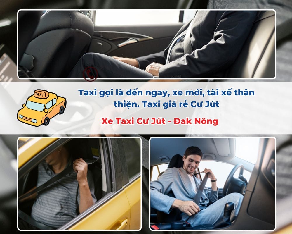 Thuê xe taxi 4 chỗ, 7 chỗ, 16 chỗ tại Cư Jút - Đak Nông