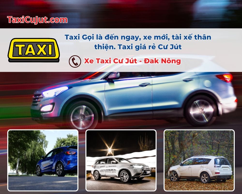 Đặt xe Taxi Cư Jút tại đường Hùng Vương