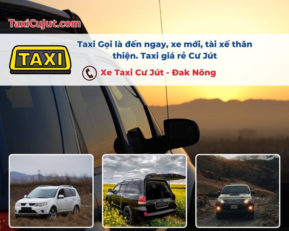 Cách thuê xe Taxi Cư Jút