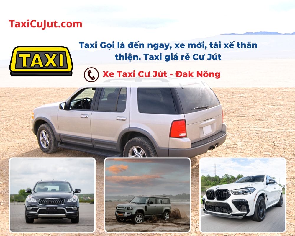 Đặt xe Taxi Cư Jút tại đường Huỳnh Thúc Kháng