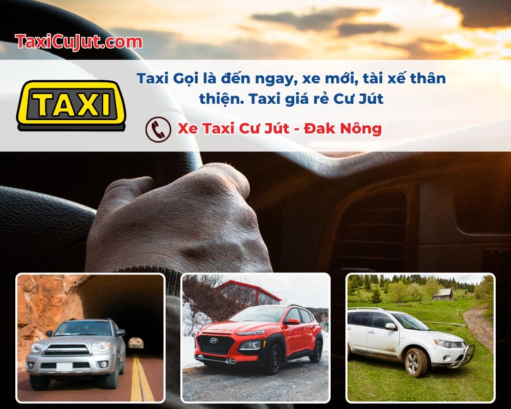 Đặt xe Taxi Cư Jút tại đường Lý Thái Tổ