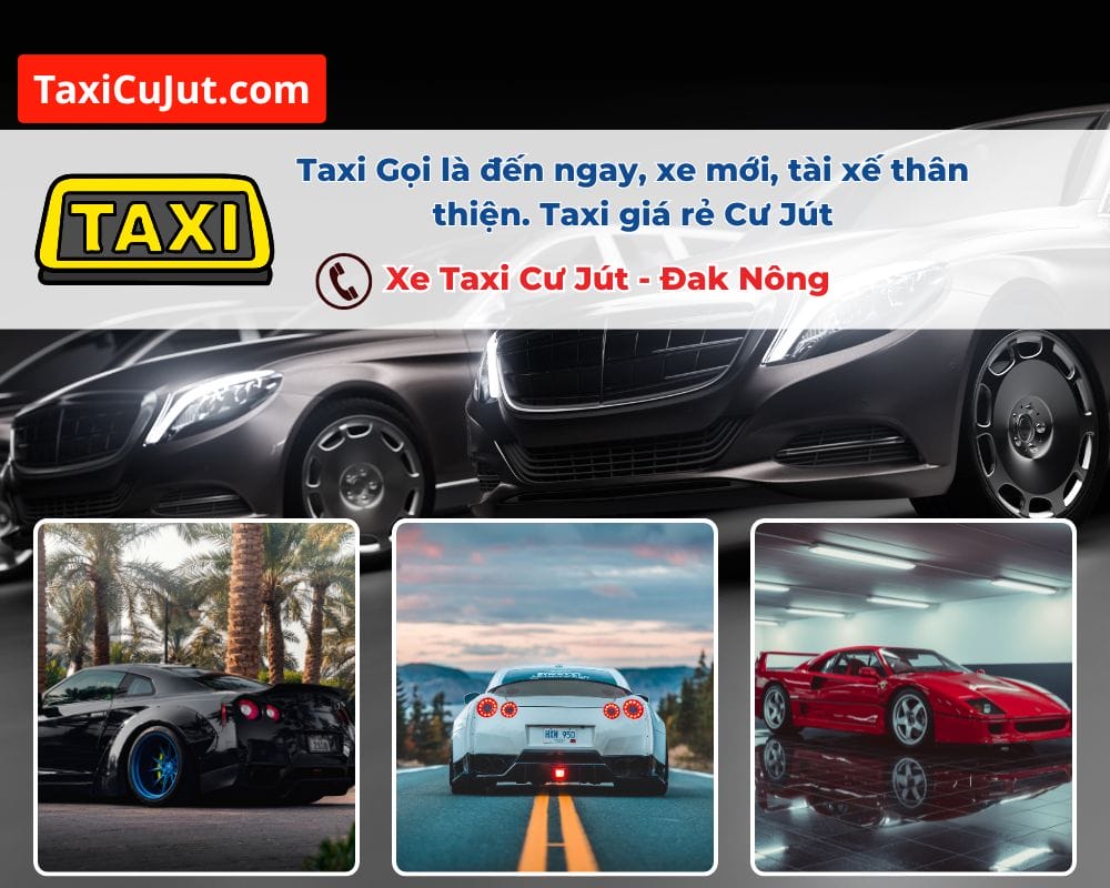 Đặt xe Taxi Cư Jút tại đường ĐH 54