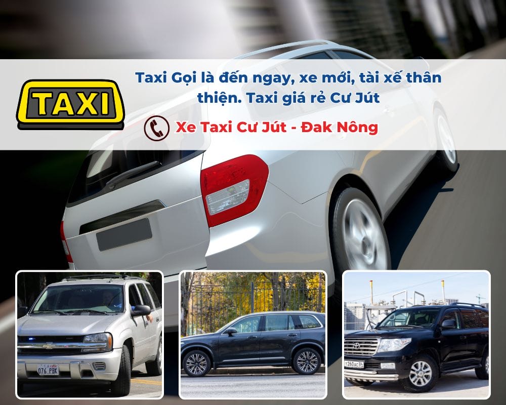 Gọi xe Taxi Cư Jút đi đến Công an huyện Cư Jút
