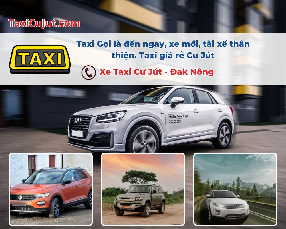 Đặt xe Taxi Cư Jút tại đường Quang Trung