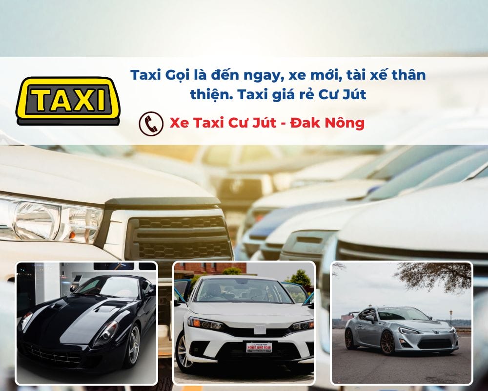 Thuê Xe Taxi Cư Jút, Đắk Nông đi đến Chợ Cư Jút