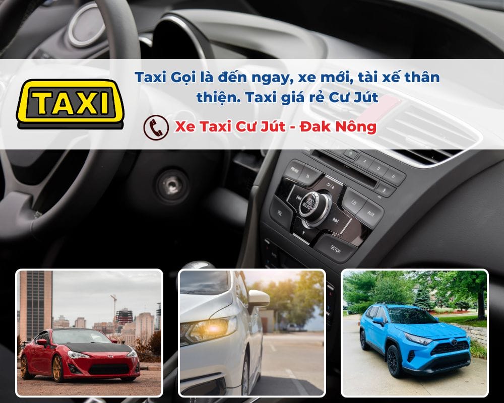 Cách thuê xe Taxi Cư Jút