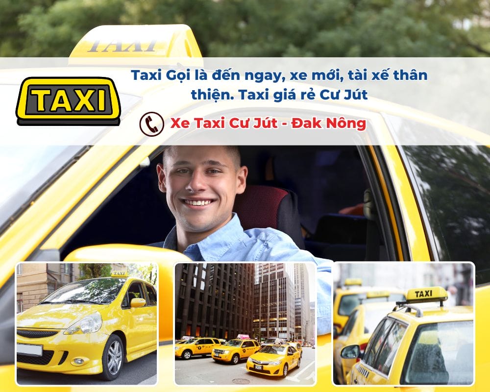 Cách thuê xe Taxi Cư Jút